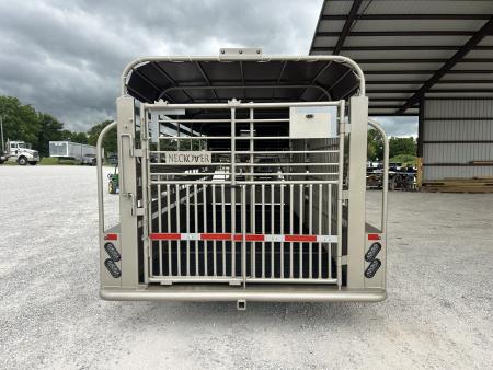 New 2026 Neckover GN BAR TOP 6'8X20X6'6"RUBBER CLEATED FLOOR Stock / Stock Combo Trailer