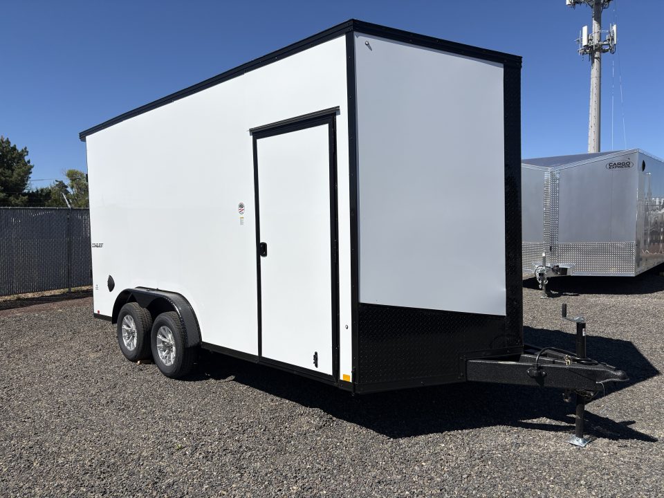 New 7.5x16 TA 7K Formula Enclosed Car Hauler w/ UTV Escape Door
