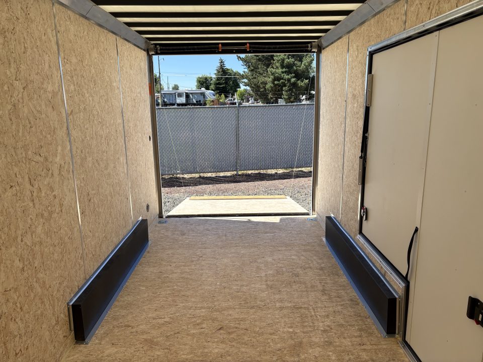 New 7.5x16 TA 7K Formula Enclosed Car Hauler w/ UTV Escape Door