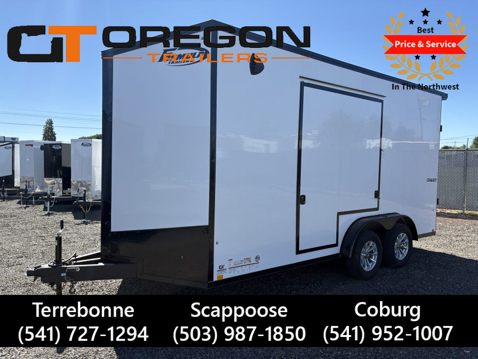 New 7.5x16 TA 7K Formula Enclosed Car Hauler w/ UTV Escape Door