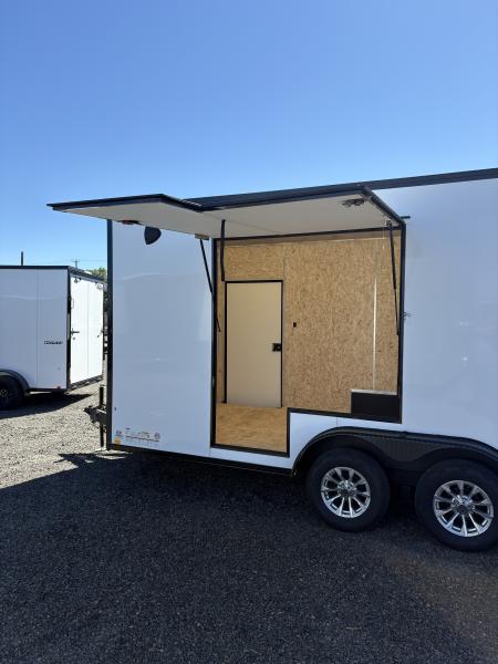 New 7.5x16 TA 7K Formula Enclosed Car Hauler w/ UTV Escape Door