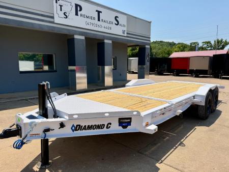 New 2027 Diamond C Trailers 18K HDT 208 20'X82" Straight Axle Equipment Trailer
