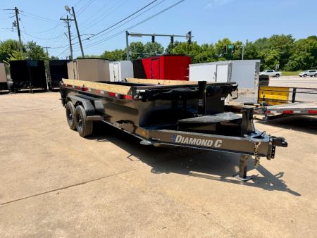 New 2026 Diamond C Trailers 16K HDU 208 Package 16'X82  Dump Trailer