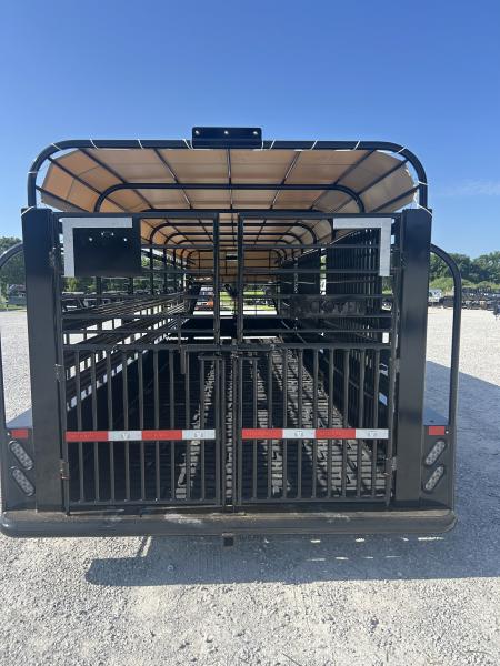 New 2026 Neckover GN BAR TOP 6'8X28X6'6" 2-8K RUBBER FLOOR Stock / Stock Combo Trailer