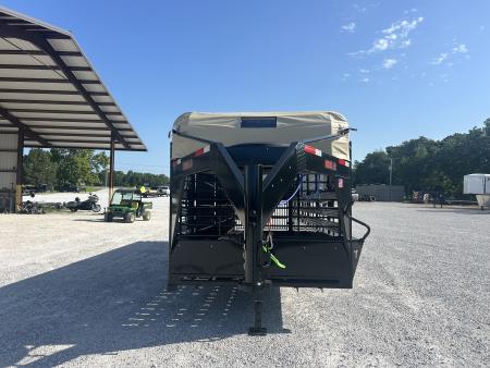 New 2026 Neckover GN BAR TOP 6'8X28X6'6" 2-8K RUBBER FLOOR Stock / Stock Combo Trailer