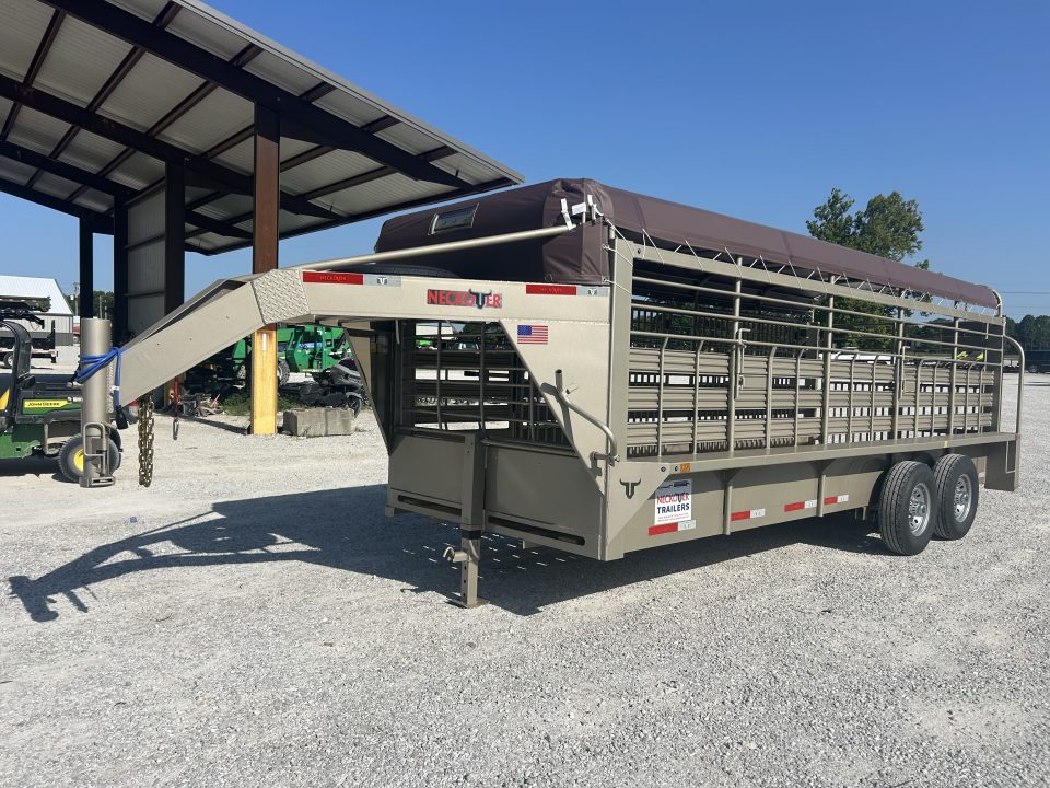 New 2026 Neckover GN BARTOP 6'8X20X6'6 WOOD FLOOR Stock / Stock Combo Trailer