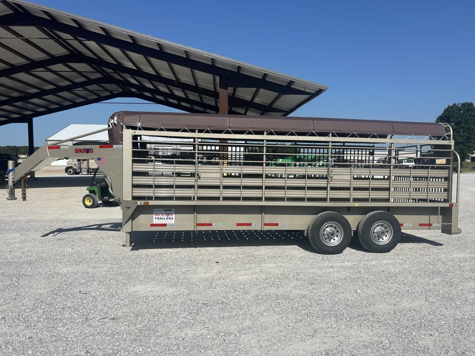New 2026 Neckover GN BARTOP 6'8X20X6'6 WOOD FLOOR Stock / Stock Combo Trailer