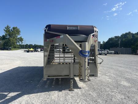 New 2026 Neckover GN BARTOP 6'8X20X6'6 WOOD FLOOR Stock / Stock Combo Trailer