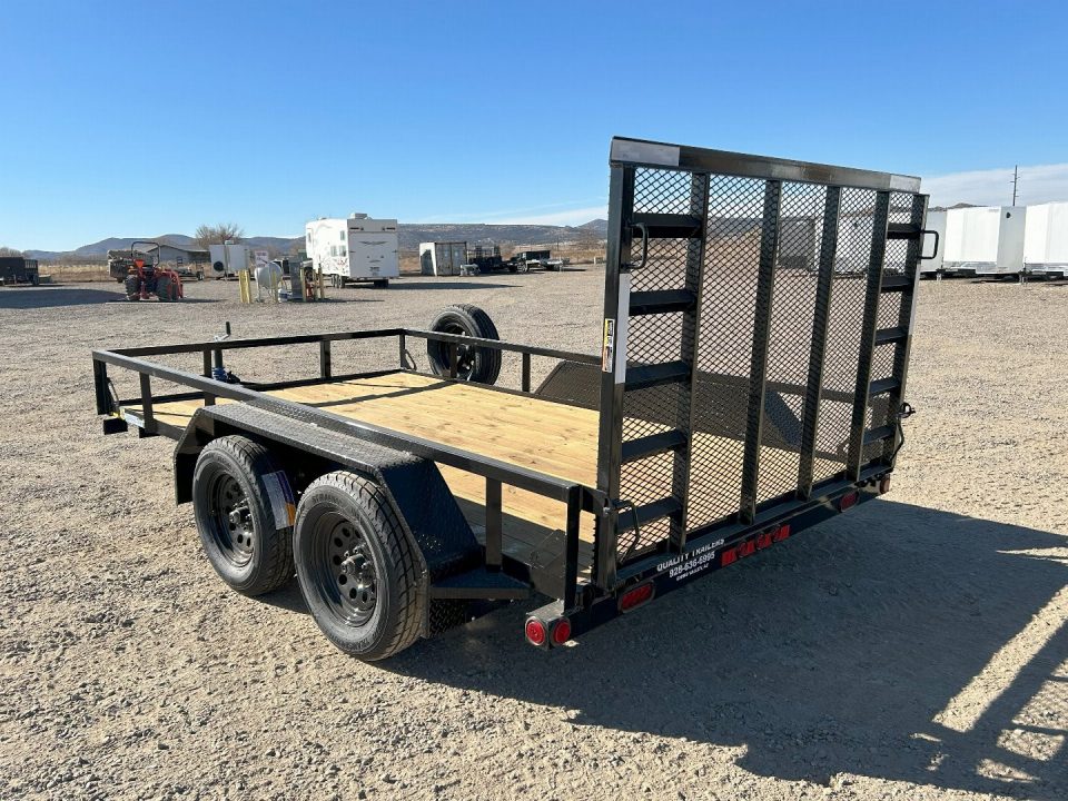 New 2026 Load Trail 83"x12' Double Axle with ramp Utility Trailer