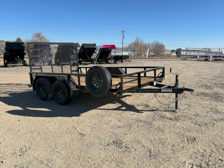 New 2026 Load Trail 83"x12' Double Axle with ramp Utility Trailer