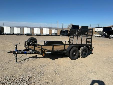 New 2026 Load Trail 83"x12' Double Axle with ramp Utility Trailer