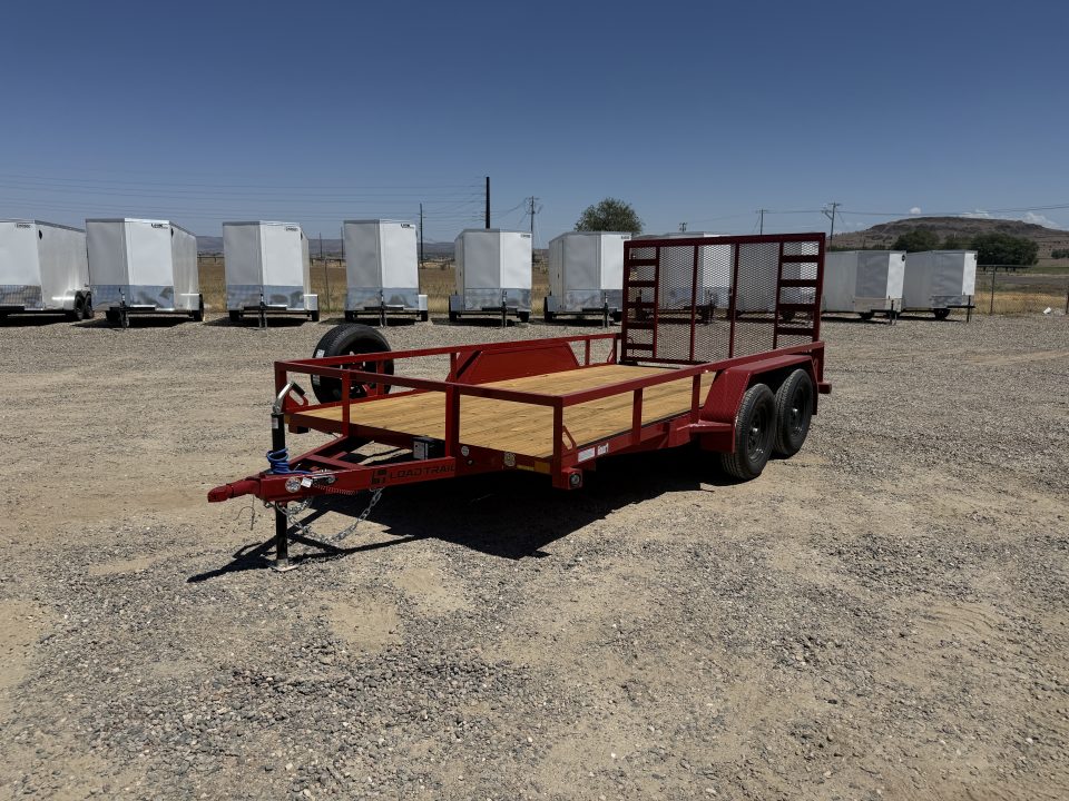 New 2026 Load Trail 83"x14' Double Axle Utility Trailer