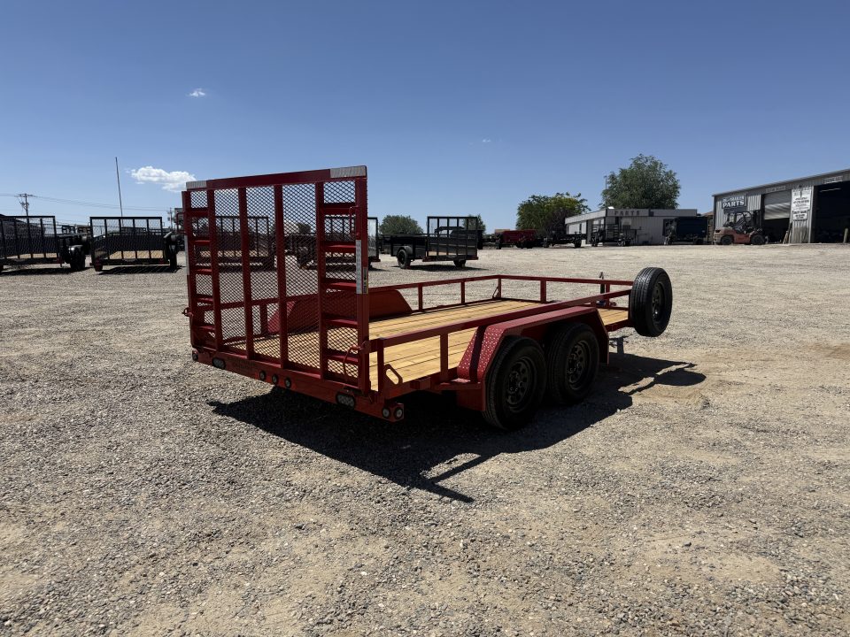 New 2026 Load Trail 83"x14' Double Axle Utility Trailer
