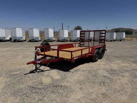 New 2026 Load Trail 83"x14' Double Axle Utility Trailer