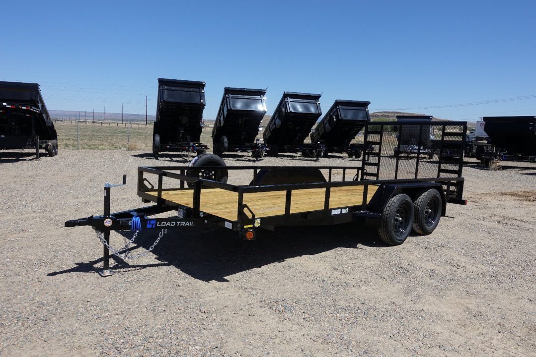 New 2026 Load Trail Double axle 83"x16' Utility Trailer