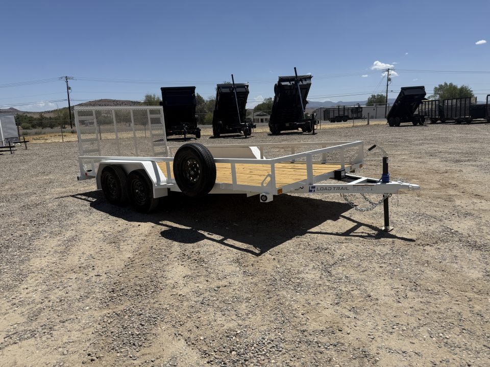 New 2026 Load Trail Double axle 83"x16' Utility Trailer