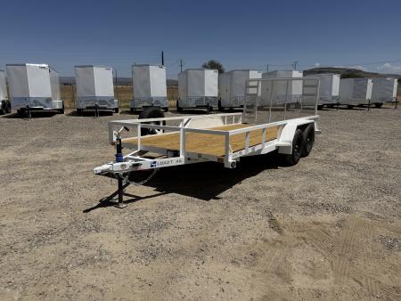 New 2026 Load Trail Double axle 83"x16' Utility Trailer