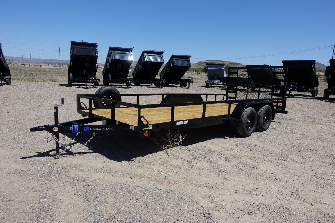 New 2026 Load Trail Tandem axle UE 83"x18' Utility Trailer