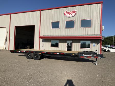 New 2026 Diamond C 102 x24' BP HD Deckover Equipment Trailer - DEC207