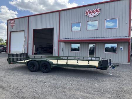 New Diamond C 83 x20' Tandem Axle Venture Edition Utility Trailer - TUT206