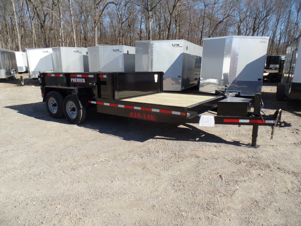 New 2027 Premier Trailers Inc. Half Equipment - Half Dump Trailer