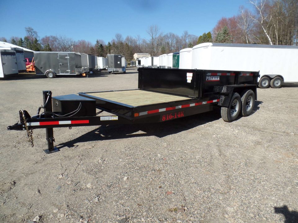 New 2027 Premier Trailers Inc. Half Equipment - Half Dump Trailer