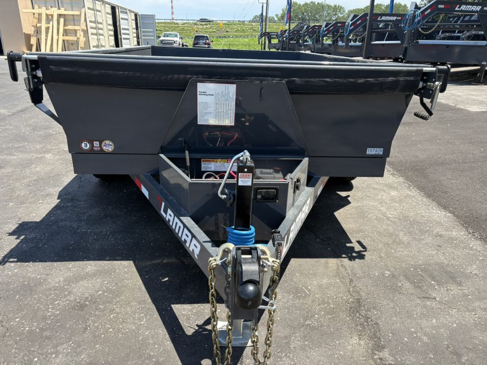 New 2026 Lamar Trailers 77"x10' DM-10K Dump Trailer