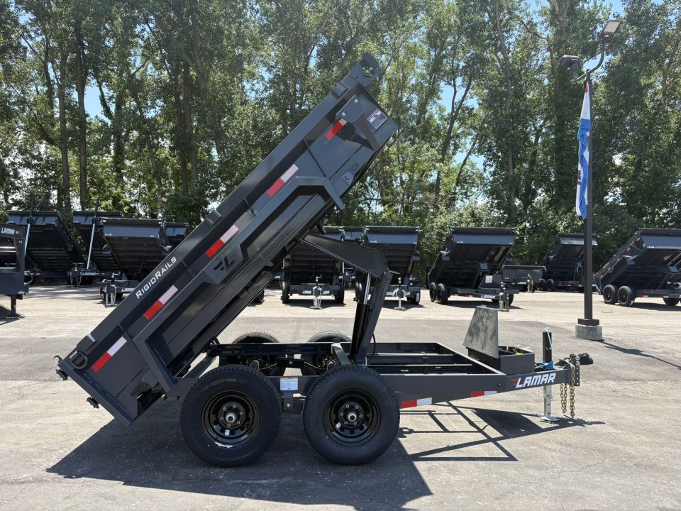 New 2026 Lamar Trailers 77"x10' DM-10K Dump Trailer