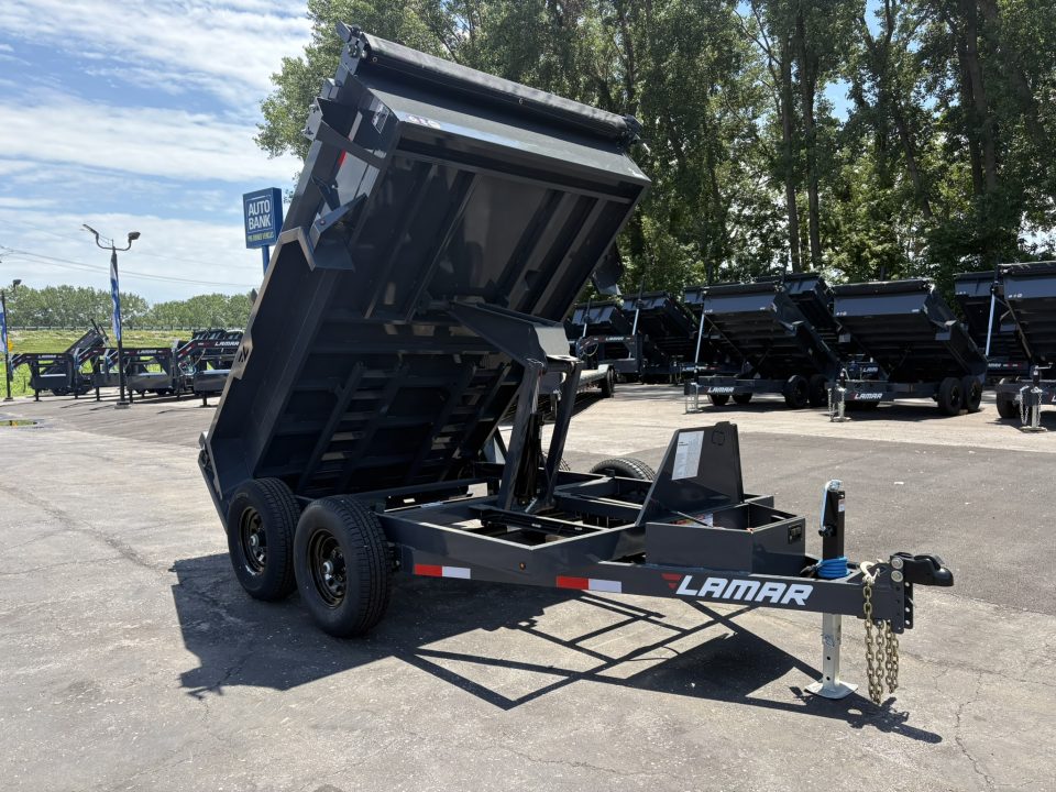 New 2026 Lamar Trailers 77"x10' DM-10K Dump Trailer