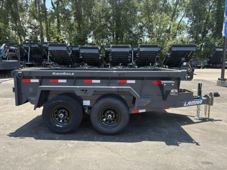 New 2026 Lamar Trailers 77"x10' DM-10K Dump Trailer