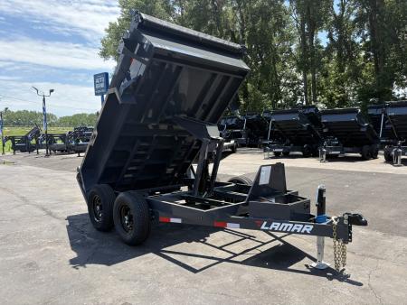 New 2026 Lamar Trailers 77"x10' DM-10K Dump Trailer