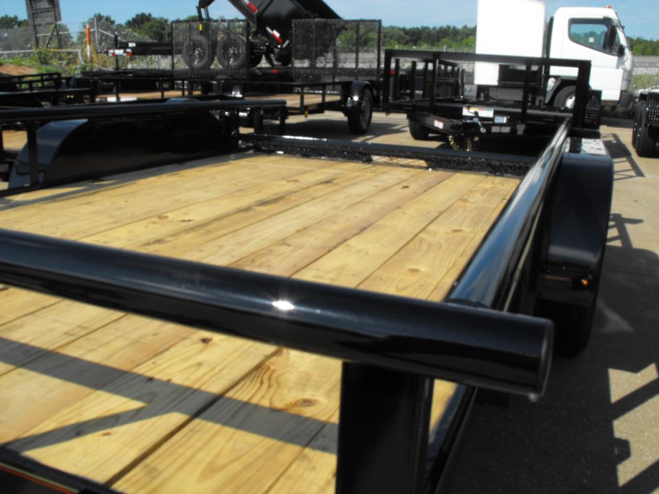 New Pipe rail Top Landscape Trailer 83 X 14 Dove Gate 7000 GVWR