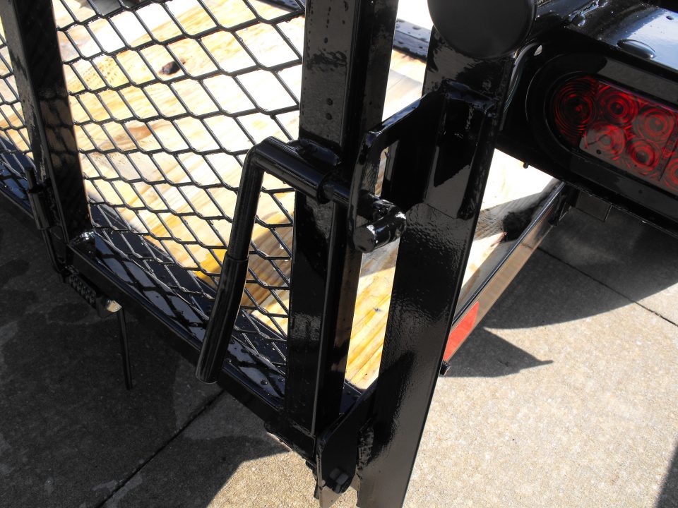 New Pipe rail Top Landscape Trailer 83 X 14 Dove Gate 7000 GVWR
