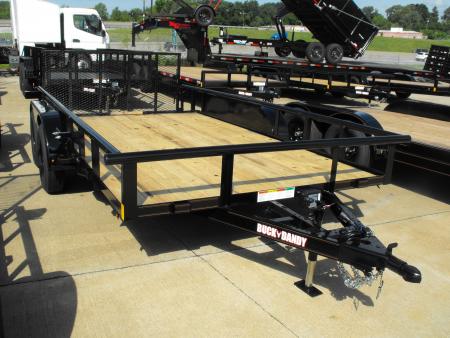 New Pipe rail Top Landscape Trailer 83 X 14 Dove Gate 7000 GVWR