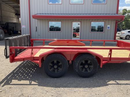 New Diamond C 83"x14' Tandem Axle Venture Edition Utility Trailer - GTU235