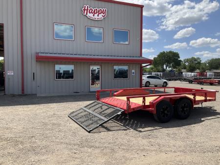New Diamond C 83"x14' Tandem Axle Venture Edition Utility Trailer - GTU235