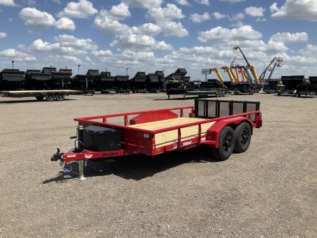 New Diamond C 83"x14' Tandem Axle Venture Edition Utility Trailer - GTU235