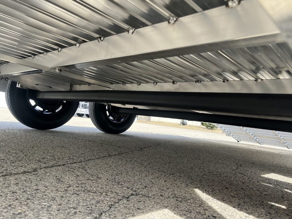 New 2027 Black Rhino Aluminum Low Profile LPT8116A-7K w/ Toolbox & Bi-Fold Gate(ATV / UTV / Side by Side) Utility Trailer