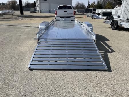 New 2027 Black Rhino Aluminum Low Profile LPT8116A-7K w/ Toolbox & Bi-Fold Gate(ATV / UTV / Side by Side) Utility Trailer