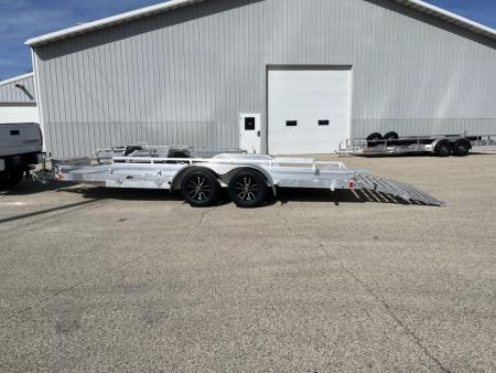 New 2027 Black Rhino Aluminum Low Profile LPT8116A-7K w/ Toolbox & Bi-Fold Gate(ATV / UTV / Side by Side) Utility Trailer