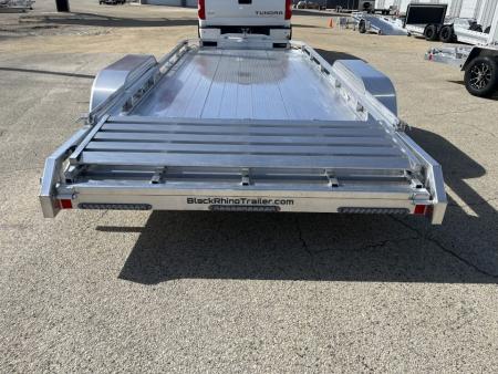 New 2027 Black Rhino Aluminum Low Profile LPT8116A-7K w/ Toolbox & Bi-Fold Gate(ATV / UTV / Side by Side) Utility Trailer