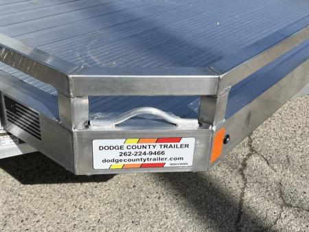 New 2027 Black Rhino Aluminum Low Profile LPT8116A-7K w/ Toolbox & Bi-Fold Gate(ATV / UTV / Side by Side) Utility Trailer