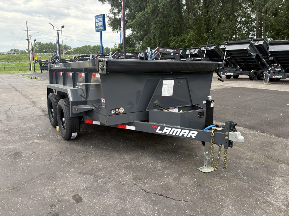 New 2026 Lamar Trailers 77"x10' DM-10K Dump Trailer