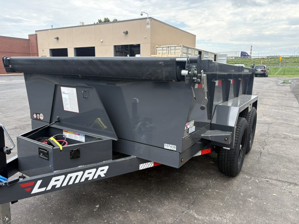 New 2026 Lamar Trailers 77"x10' DM-10K Dump Trailer