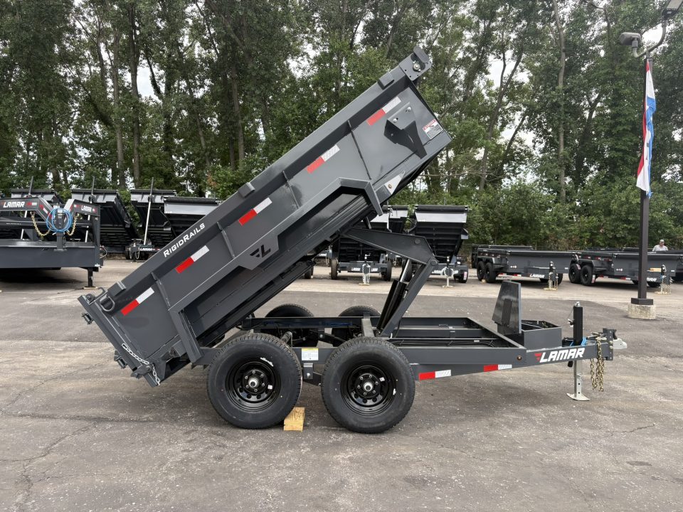 New 2026 Lamar Trailers 77"x10' DM-10K Dump Trailer