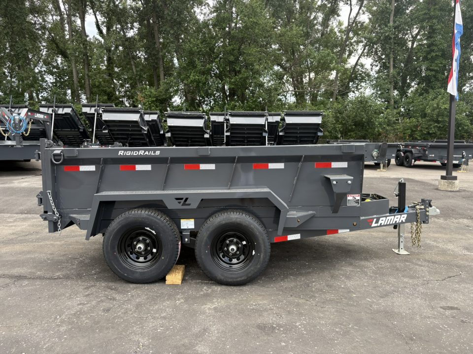 New 2026 Lamar Trailers 77"x10' DM-10K Dump Trailer