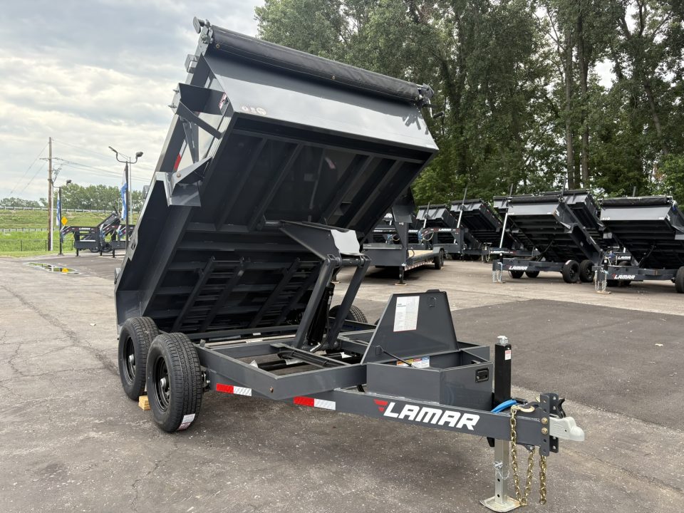 New 2026 Lamar Trailers 77"x10' DM-10K Dump Trailer