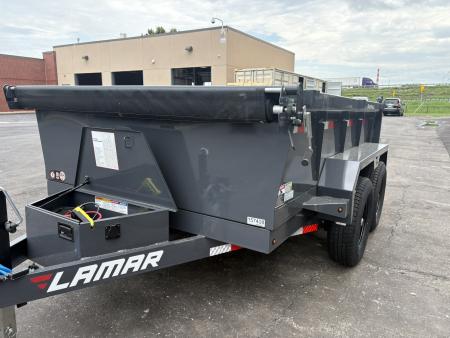 New 2026 Lamar Trailers 77"x10' DM-10K Dump Trailer