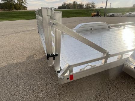 New 2027 Black Rhino Aluminum Low Profile LPT8116A-7K w/ Bi-Fold Gate(ATV / UTV / Side by Side) Utility Trailer