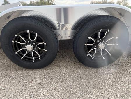 New 2027 Black Rhino Aluminum Low Profile LPT8116A-7K w/ Bi-Fold Gate(ATV / UTV / Side by Side) Utility Trailer